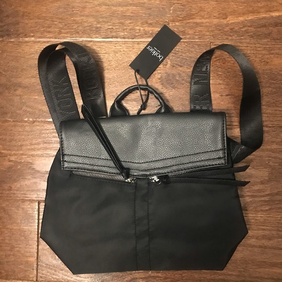New Botkier New York Mini Trigger Backpack Black